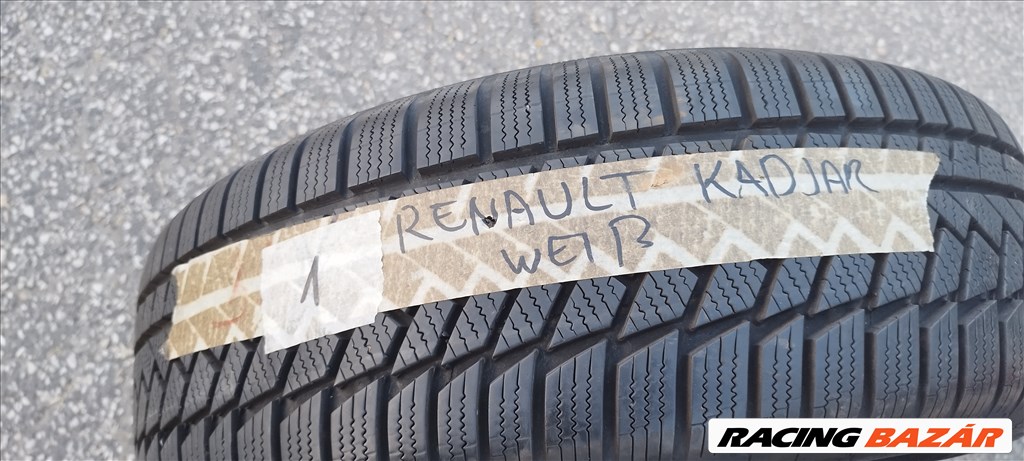 Renault Kadjar szenzoros kerékszett 215/65 R16 újszerű Continental téli gumikkal eladó! 6. kép