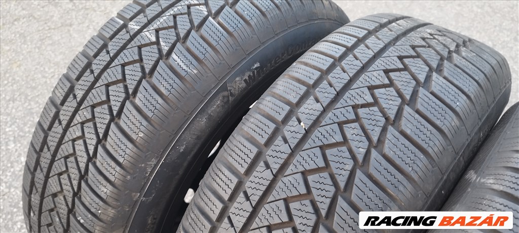 Renault Kadjar szenzoros kerékszett 215/65 R16 újszerű Continental téli gumikkal eladó! 5. kép