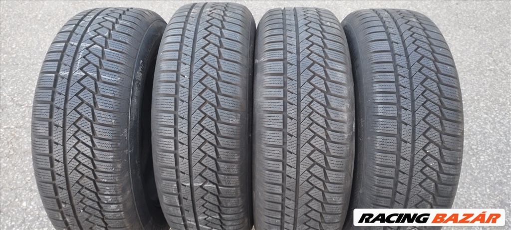 Renault Kadjar szenzoros kerékszett 215/65 R16 újszerű Continental téli gumikkal eladó! 9. kép