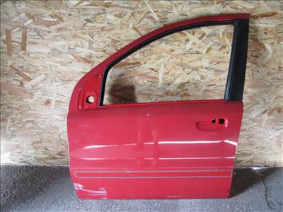Ajtó36038 Fiat Panda II. piros színű, bal első ajtó a képen látható sérüléssel 51771416