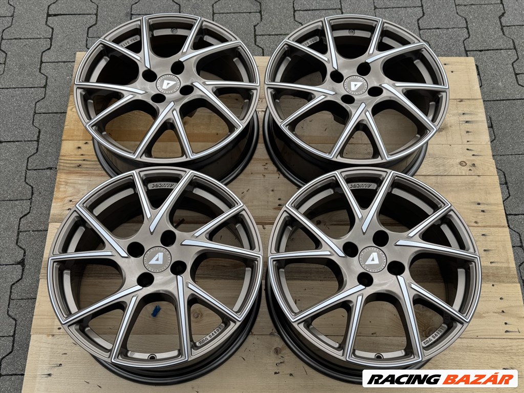 R17 4x108 (65,1) ALUTEC ADX.01 7J ET18 metallic-bronze frontpoliert  új felnik alufelnik 2. kép