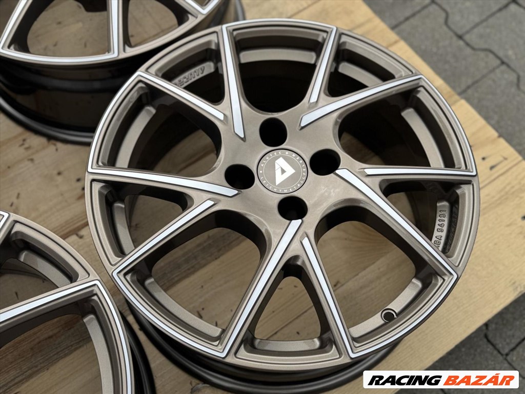 R17 4x108 (65,1) ALUTEC ADX.01 7J ET18 metallic-bronze frontpoliert  új felnik alufelnik 4. kép
