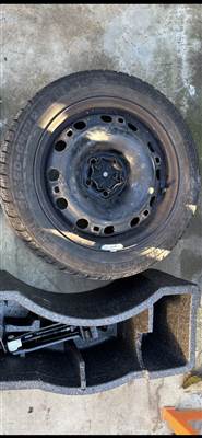 Skoda Fabia II pótkerék 