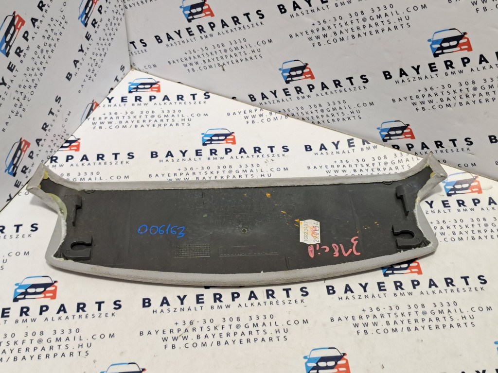 BMW E46 coupe szürke féklámpa pótféklámpa takaró tetõkárpit borítás 2. kép