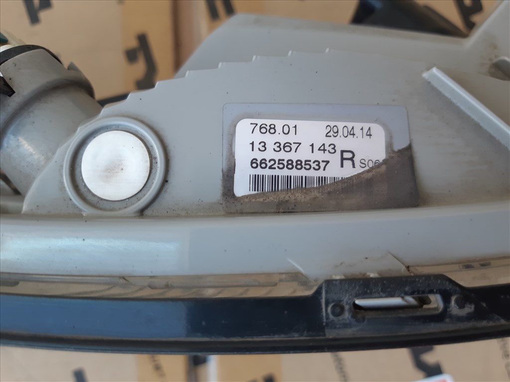 Opel Astra J Sports Tourer Jobb oldali ködlámpa 13367143R 7. kép