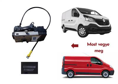 Opel Vivaro A 1.9, Renault Trafic II. bal első ajtózár 8200008246 91166237