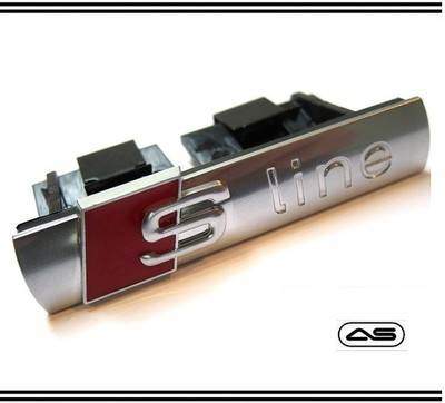 AUDI S LINE GRIL EMBLÉMA LOGÓ