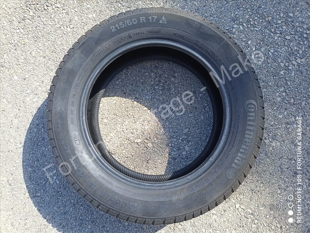 215/60 R17" Continental TS830P újszerű téli garnitúra 3. kép