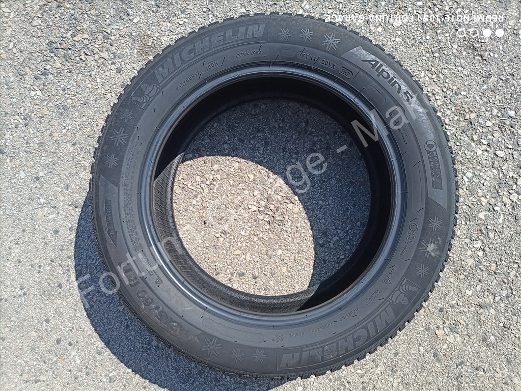 215/60 R17" Michelin A5 használt téli garnitúra 3. kép