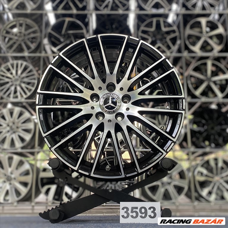 (3593) Mercedes 18 gyári alufelni felni, 5x112, CLA  A C B osztály 1. kép