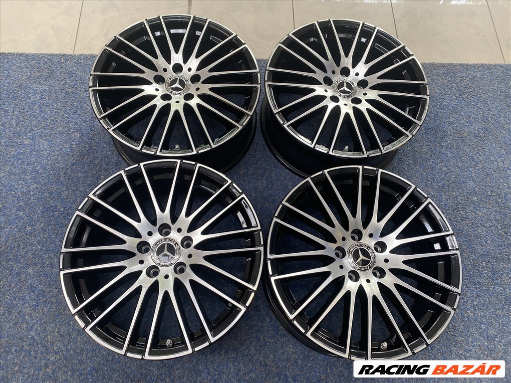(3593) Mercedes 18 gyári alufelni felni, 5x112, CLA  A C B osztály 3. kép