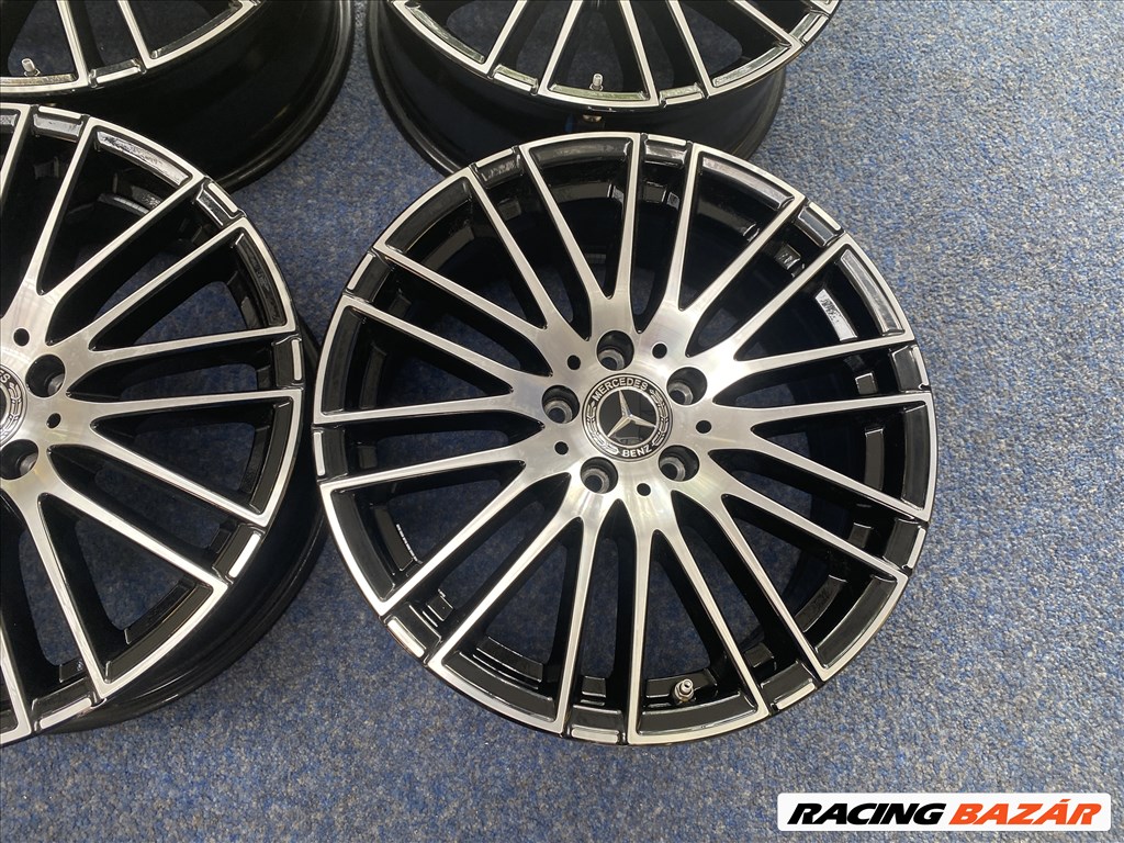 (3593) Mercedes 18 gyári alufelni felni, 5x112, CLA  A C B osztály 4. kép