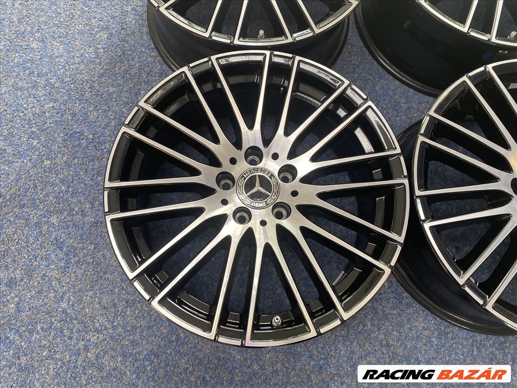 (3593) Mercedes 18 gyári alufelni felni, 5x112, CLA  A C B osztály 5. kép