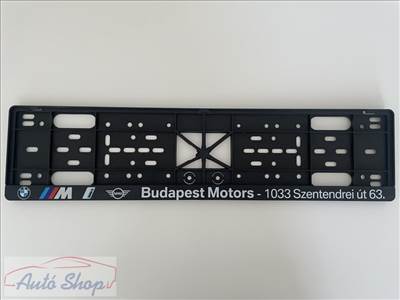 BMW GYÁRI rendszámtábla tartó , Rendszámtábla keret , Rendszámtáblatartó