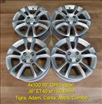 4x100 16" Opel gyári alufelni garnitúra /Corsa, Astra, Combo, Adam/