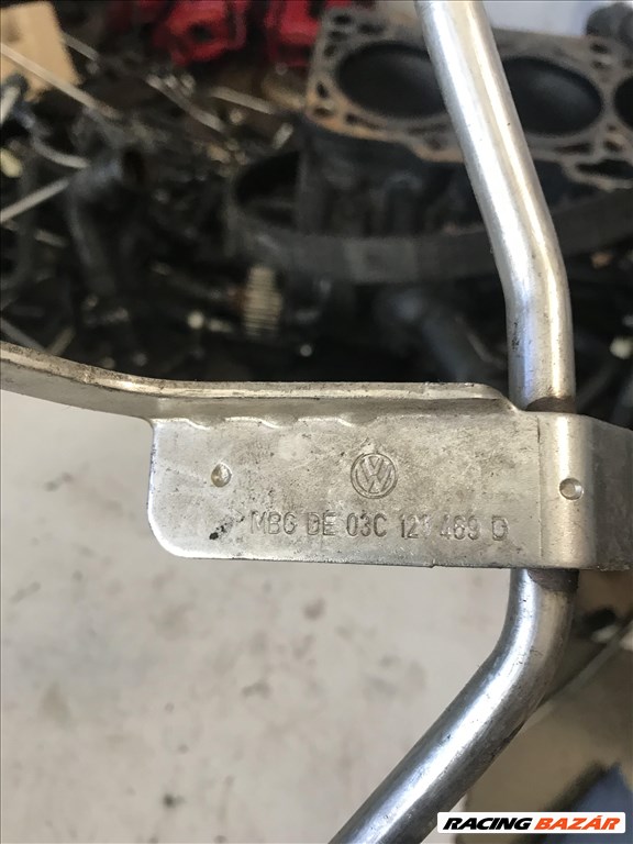 Seat León II 1,4 TSI - turbó vízcső 03c121469d 2. kép