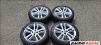 Opel D Corsa 17" alufelni garnitúra, 215/45 újszerű Continental nyári gumival