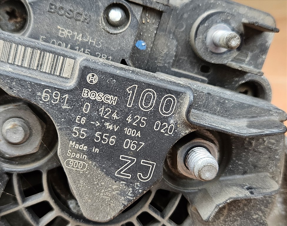 Opel Astra H TwinTop 1.6 Generátor ZJ z16xep 55556067 6. kép