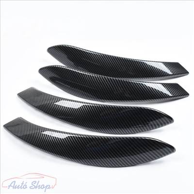 BMW F30 , F31 , F35 , F80 ajtóbehúzó külső borítás Carbon mintás 4db-os szett