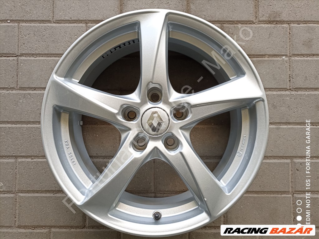 5x114,3 17" Renault újszerű alufelni garnitúra +TPMS (1,2) 3. kép