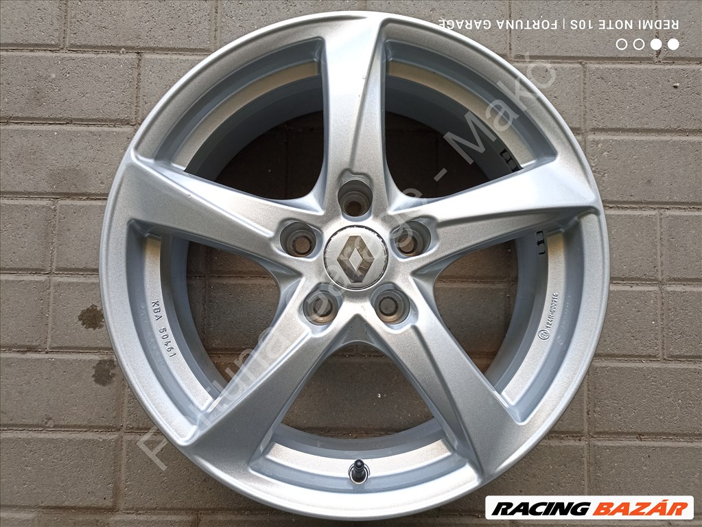 5x114,3 17" Renault újszerű alufelni garnitúra +TPMS (1,2) 5. kép