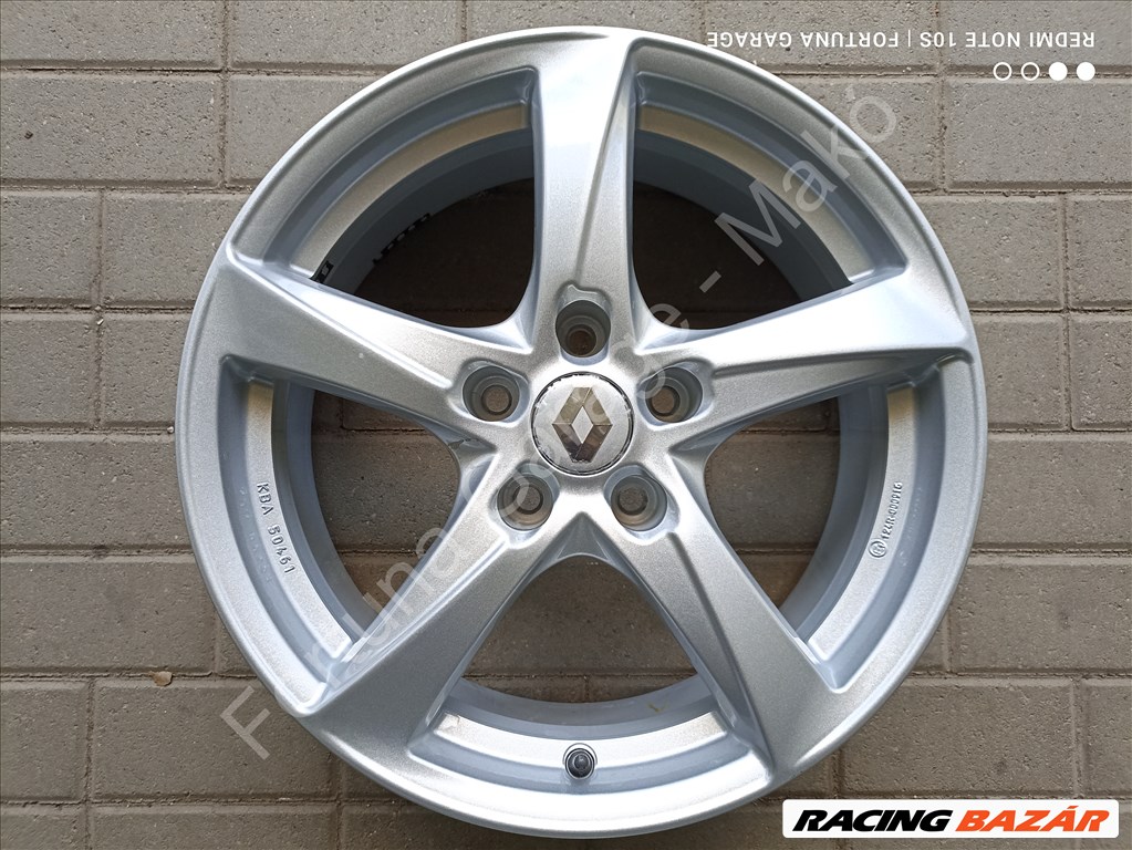 5x114,3 17" Renault újszerű alufelni garnitúra +TPMS (1,2) 6. kép