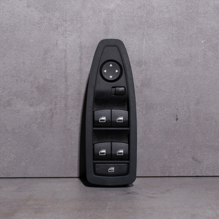 BMW 1er F20, 2er F45-F46, 3er F30-F80-F31, 4er F36, 5er F07-F10-F11, X1 F48 vezetõ oldali elektromos ablakemelõ kapcsoló (Cikkszám: Cikkszám: 61319208109) 1. kép