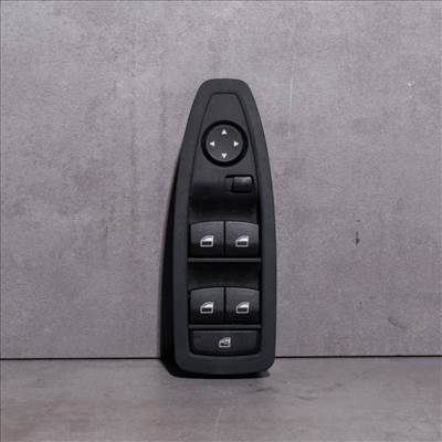 BMW 1er F20, 2er F45-F46, 3er F30-F80-F31, 4er F36, 5er F07-F10-F11, X1 F48 vezető oldali elektromos ablakemelő kapcsoló (Cikkszám: Cikkszám: 61319208109)