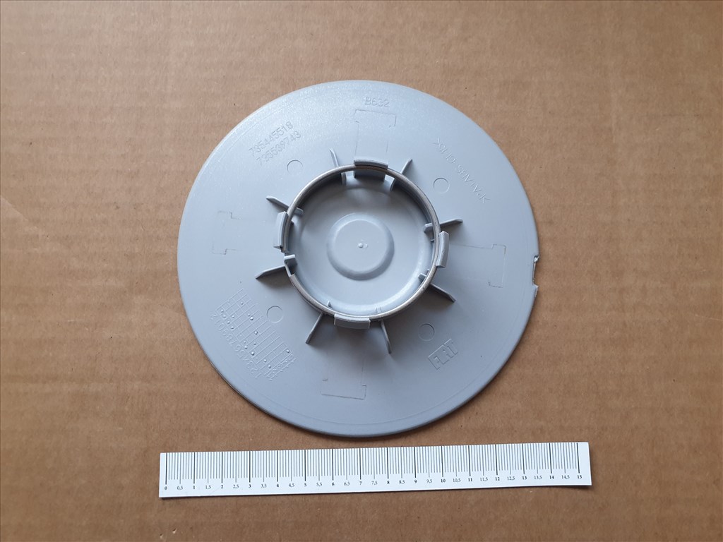 Fiat Bravo 2007-2014 gyári új, alu felni kupak 16"-os felnihez 735448257 2. kép