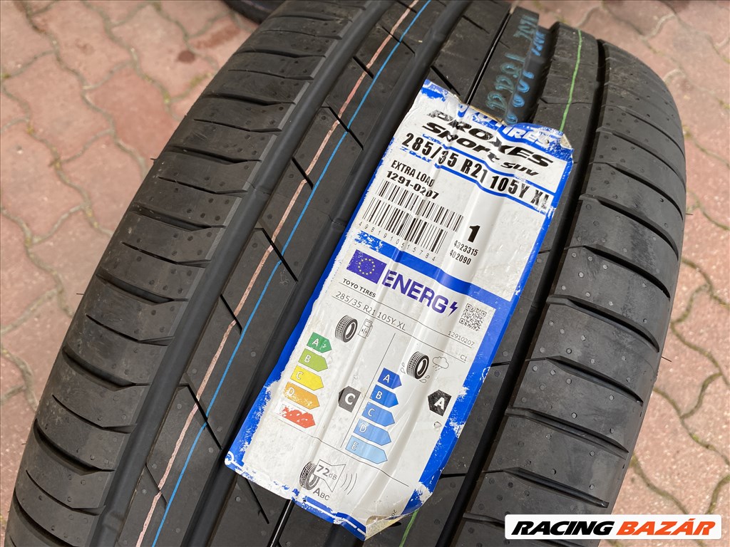 BMW 21 gyári alufelni felni, új nyári gumi, X5 X6, F15 F16, kétszéles 6. kép