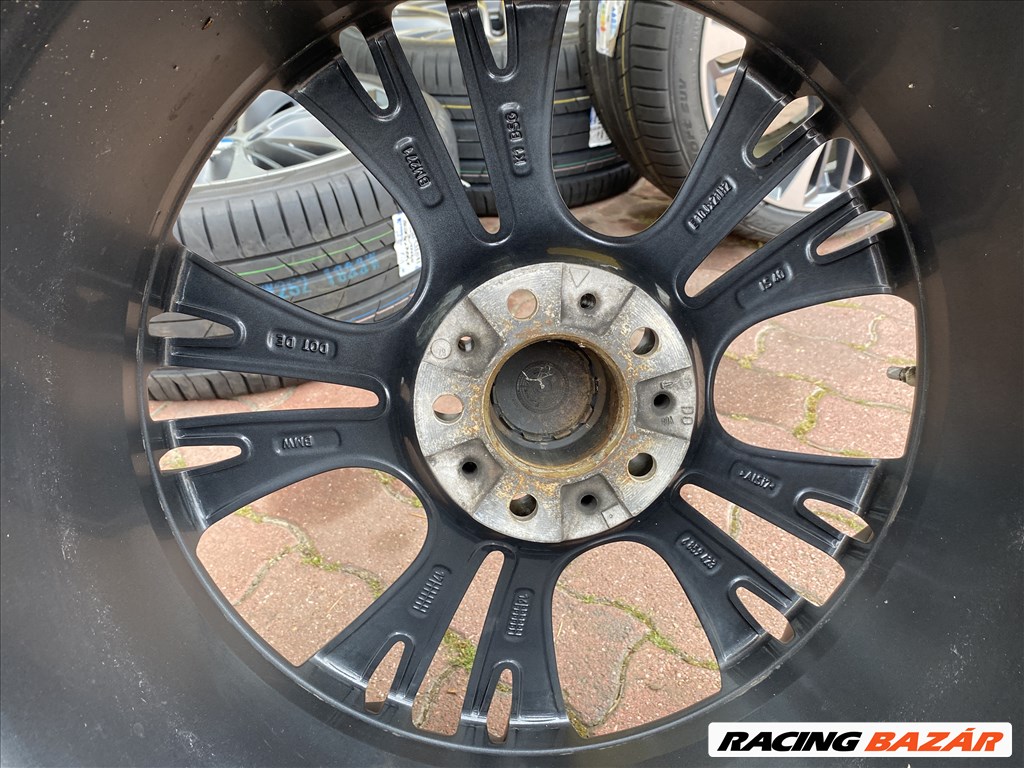 BMW 21 gyári alufelni felni, új nyári gumi, X5 X6, F15 F16, kétszéles 8. kép