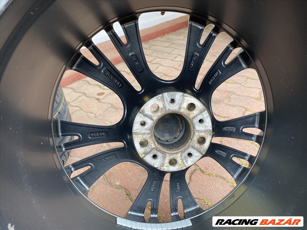 BMW 21 gyári alufelni felni, új nyári gumi, X5 X6, F15 F16, kétszéles 9. kép