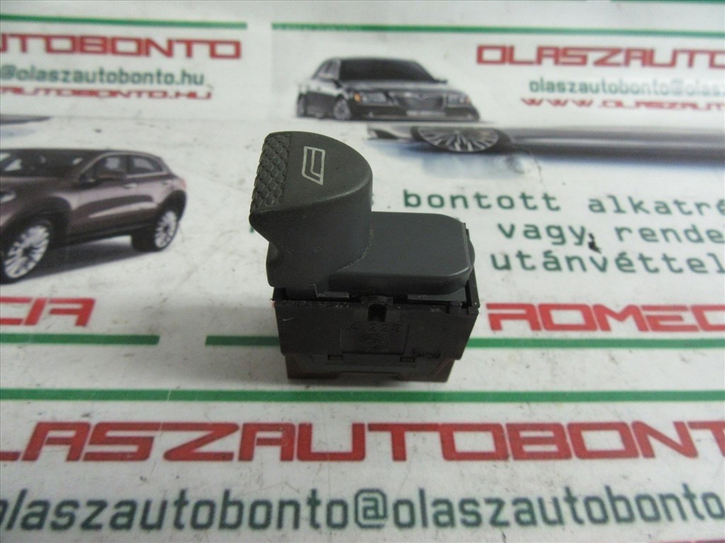 Fiat Bravo/Marea szürke színű, jobb hátsó ablakemelő kapcsoló 1. kép