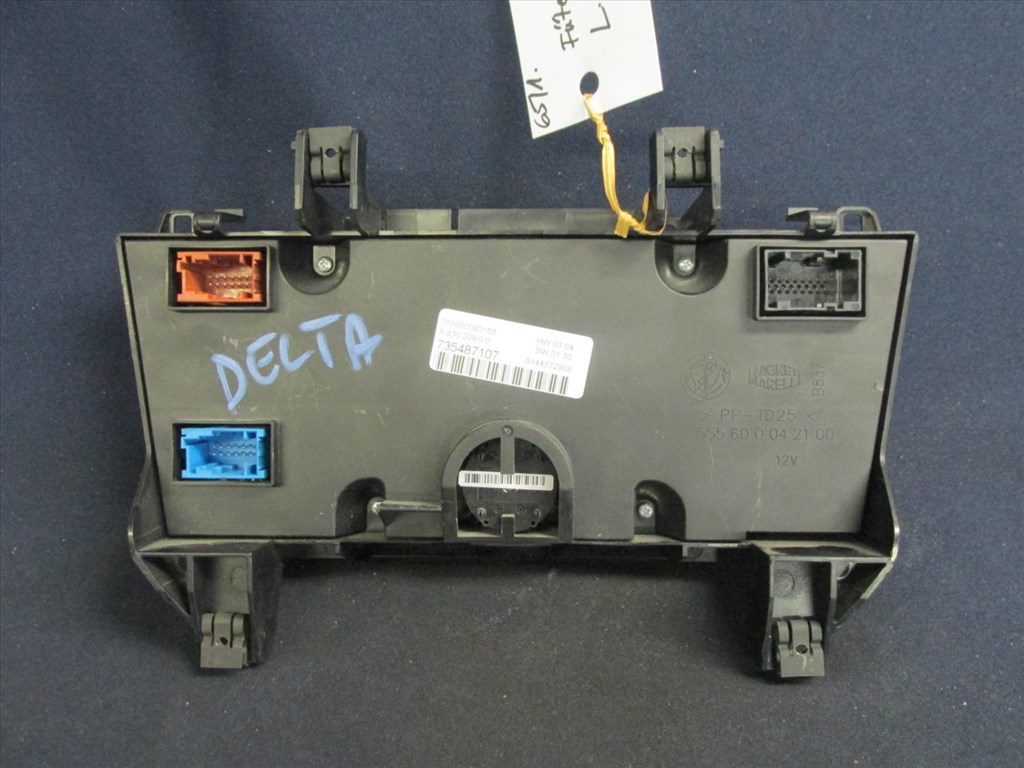 Lancia Delta 2008-2014 digit fűtéskapcsoló 735487107 2. kép