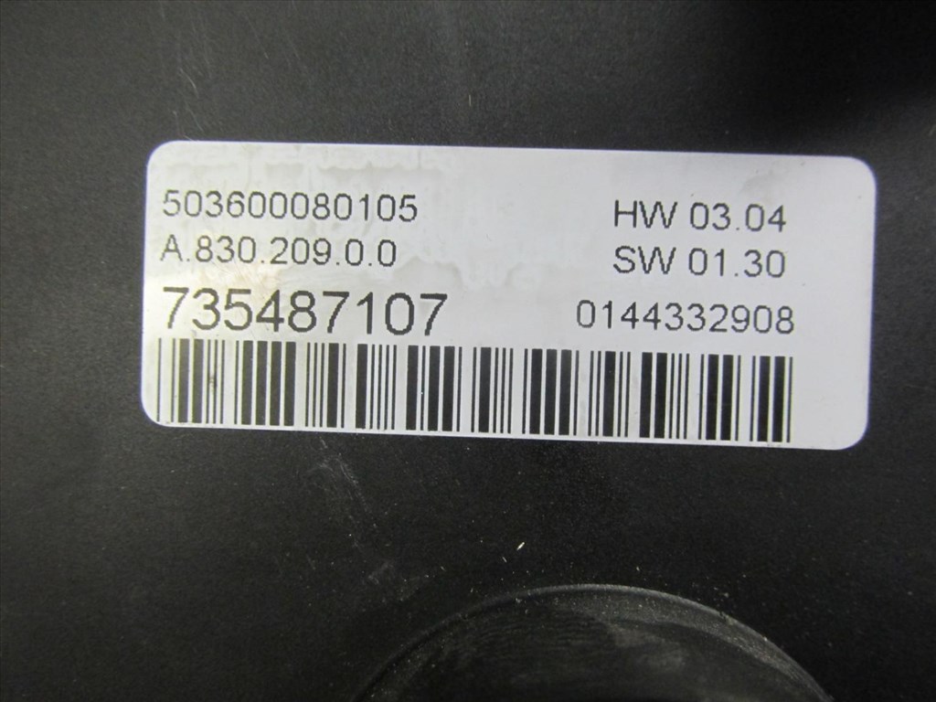Lancia Delta 2008-2014 digit fűtéskapcsoló 735487107 5. kép
