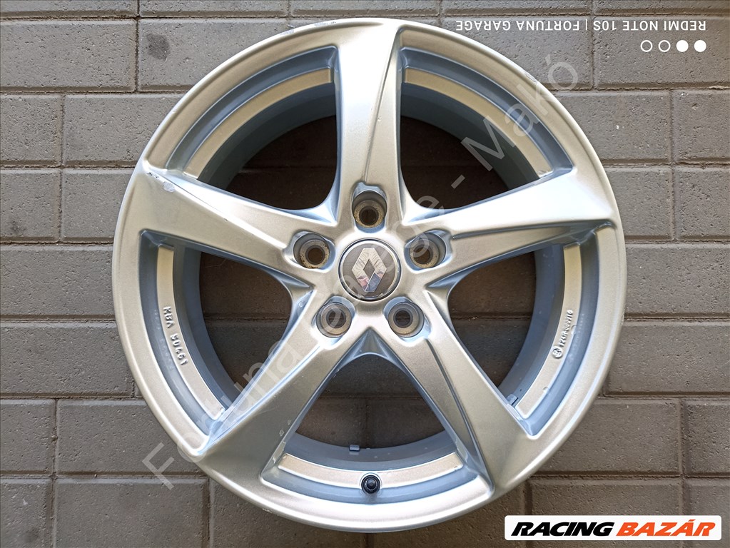 5x114,3 17" Renault használt alufelni garnitúra +TPMS (3) 3. kép