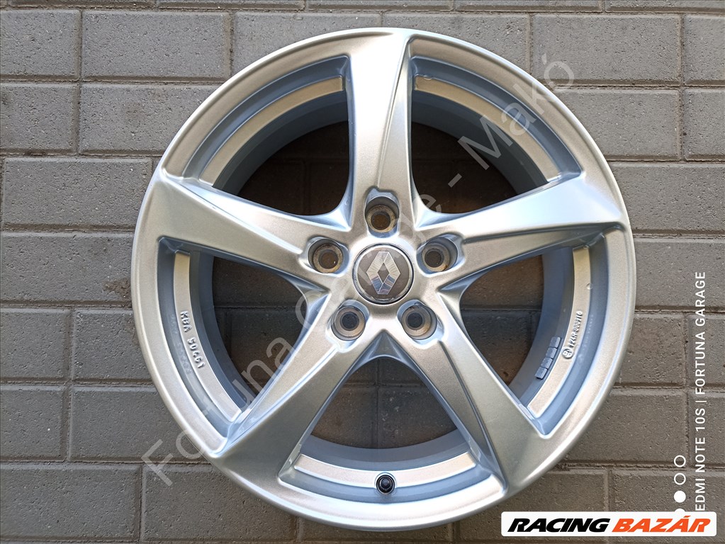 5x114,3 17" Renault használt alufelni garnitúra +TPMS (3) 6. kép