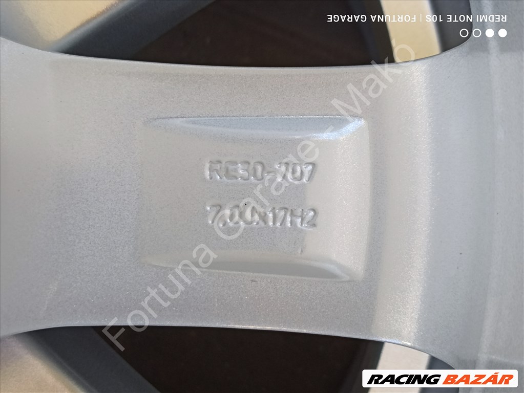 5x114,3 17" Renault használt alufelni garnitúra +TPMS (3) 7. kép