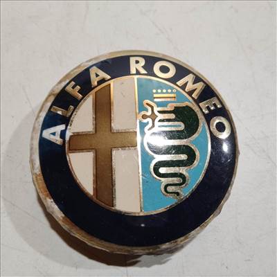 201444 Alfa Romeo 147, 156, 166, Gt felni közép kupak, átmérő 50 mm, képen látható állapotban  60652886