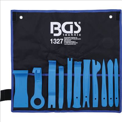 BGS Autó belső kárpit leszedő készlet, 11db - BGS-1327