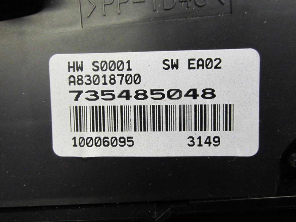 Fiat Linea digit fűtéskapcsoló 735485048 4. kép