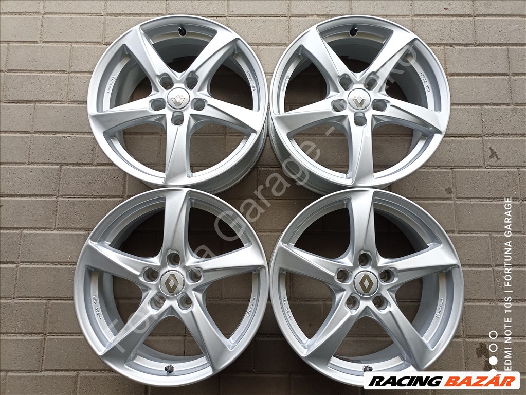 5x114,3 17" Renault újszerű alufelni garnitúra +TPMS (4) 1. kép