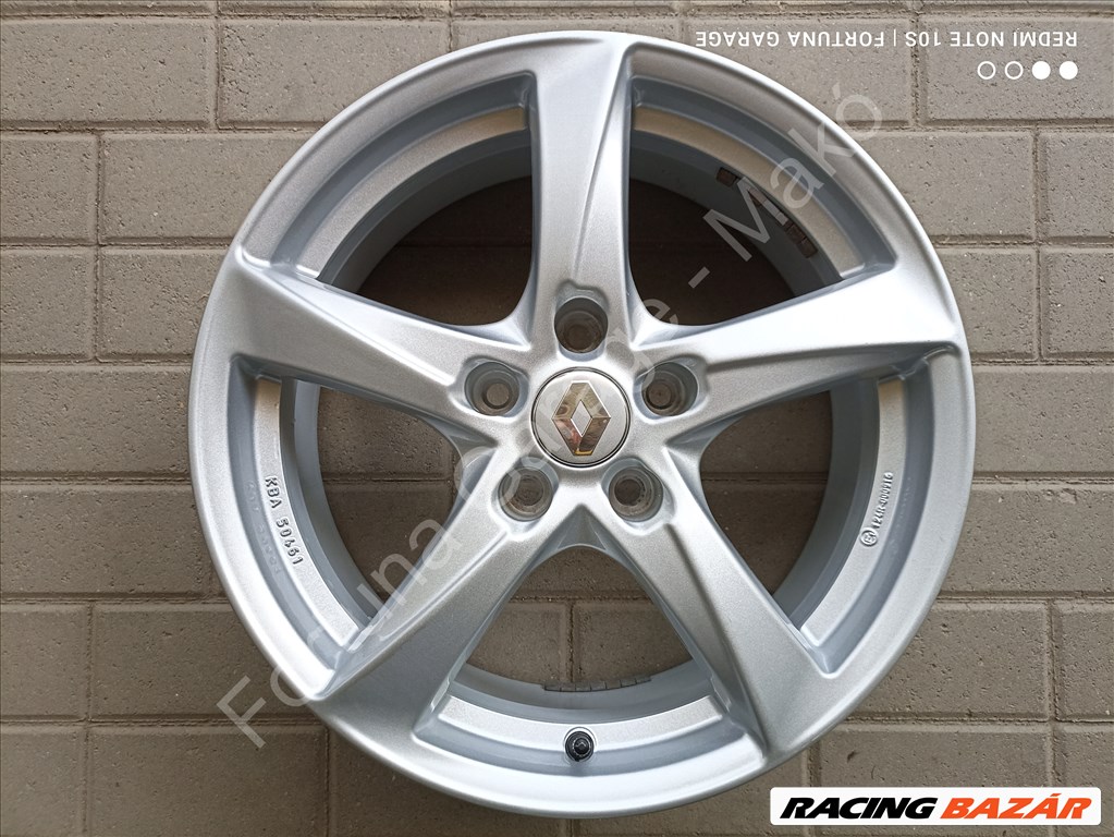 5x114,3 17" Renault újszerű alufelni garnitúra +TPMS (4) 5. kép