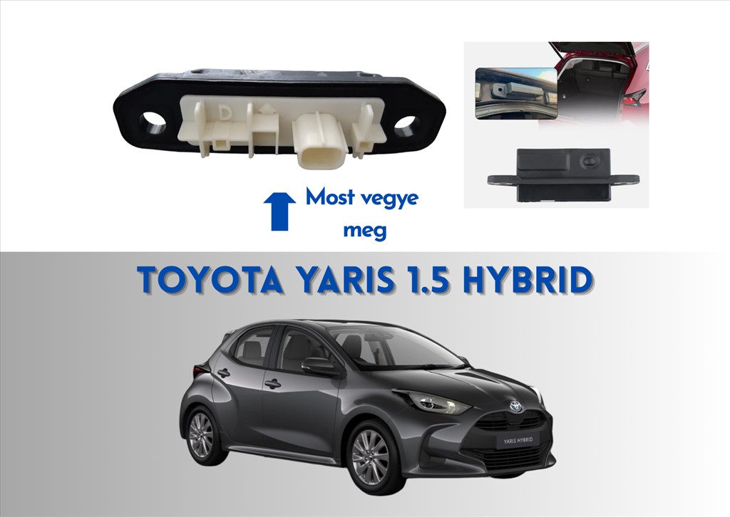 Toyota Yaris 1.5 Hybrid csomagtérajtó zár mikrokapcsoló 8484028040 1. kép