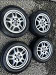 5x120 lyukosztású 16" használt BMW E46 - E90 alufelni, rajta 205/55 nyári gumi