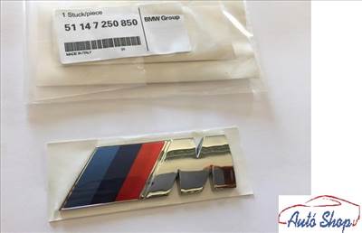 BMW gyári M-ES EMBLÉMA