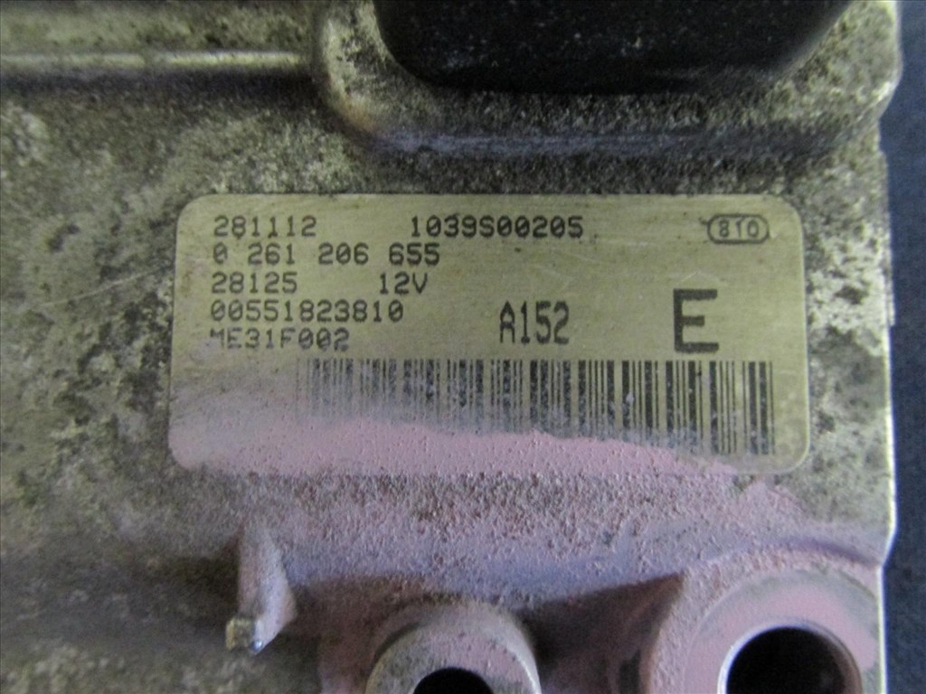 71926 Fiat Stilo 2,4 benzin motorvezérlő szett 0261206655 , 55182381 3. kép
