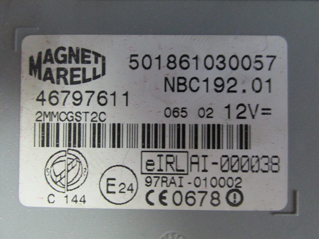 71926 Fiat Stilo 2,4 benzin motorvezérlő szett 0261206655 , 55182381 4. kép