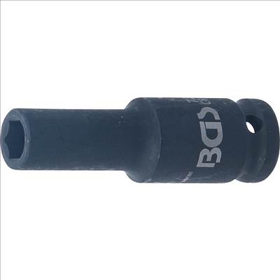 BGS Hosszított hatszögű légkulcs adapter, 12.5mm (1/2") meghajtású, 10mm - BGS-7210