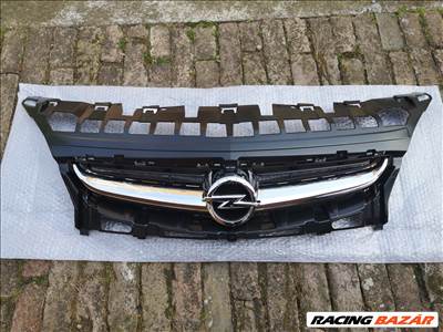 Opel Astra J facelift hűtőrács krómmal emblémával